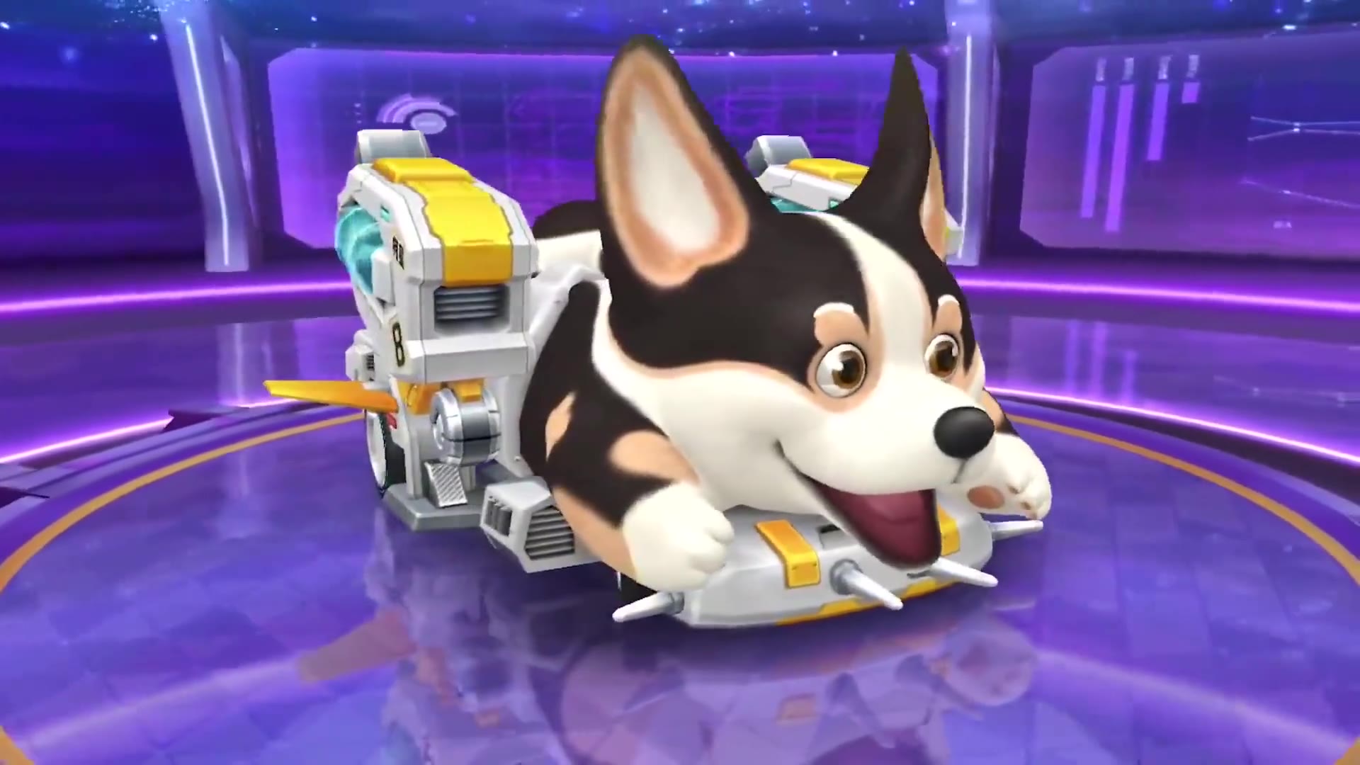 qq飞车辣条哥:用柯基设计的a车!抖臀效果满分!外观展示和试驾惊鸿