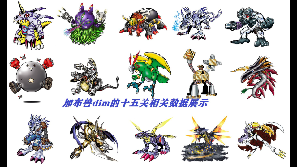 [数码宝贝][生命手环系列][32]加布兽dim的十五关数据