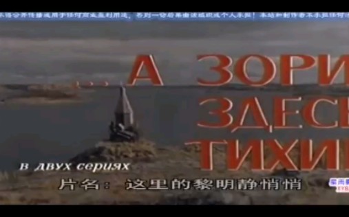 [图]【1972版 这里的黎明静悄悄】根据鲍里斯·瓦西里耶夫经典作品改编