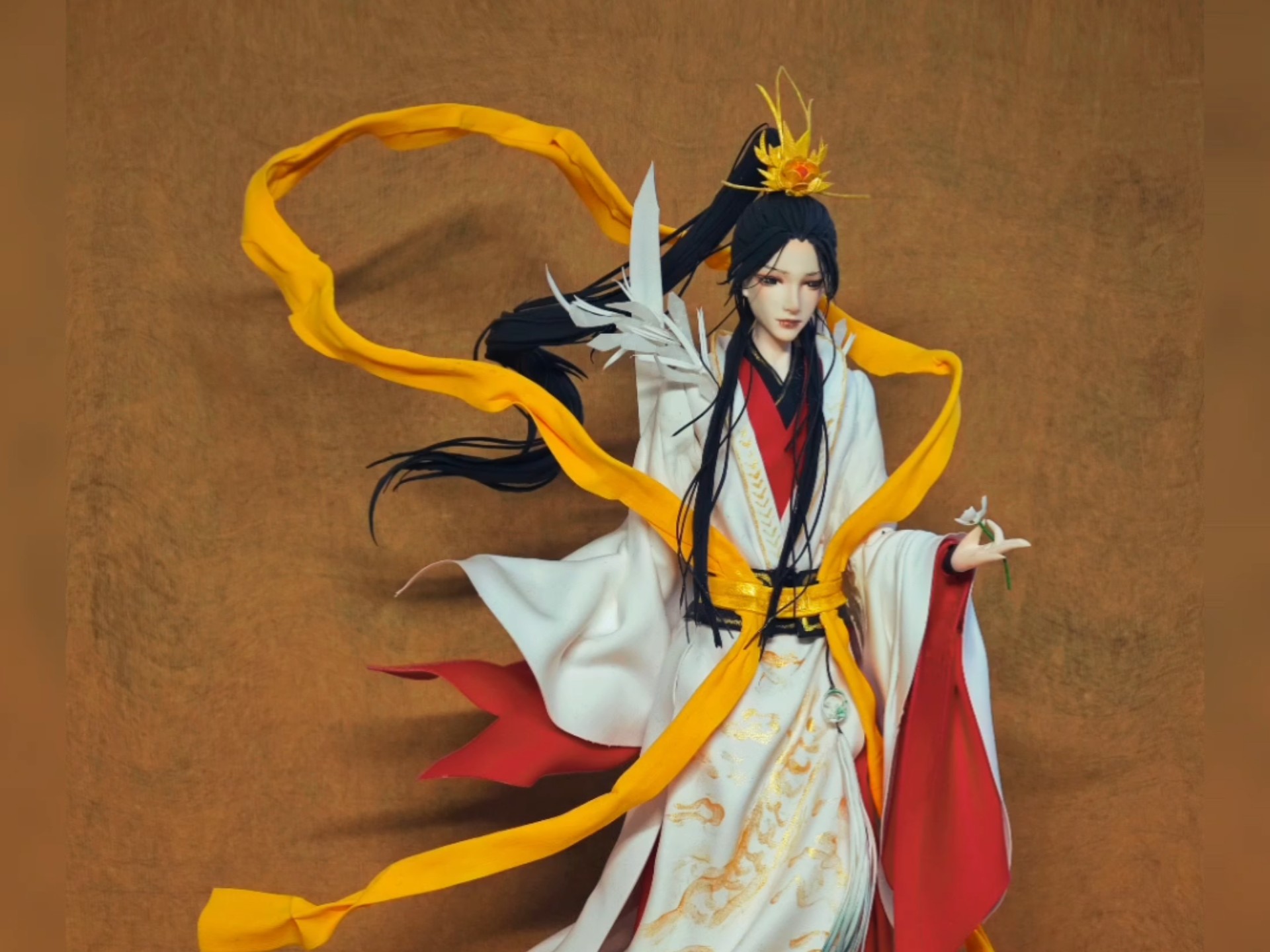 第一次做手办 之 太子悦神图-香草烤奶