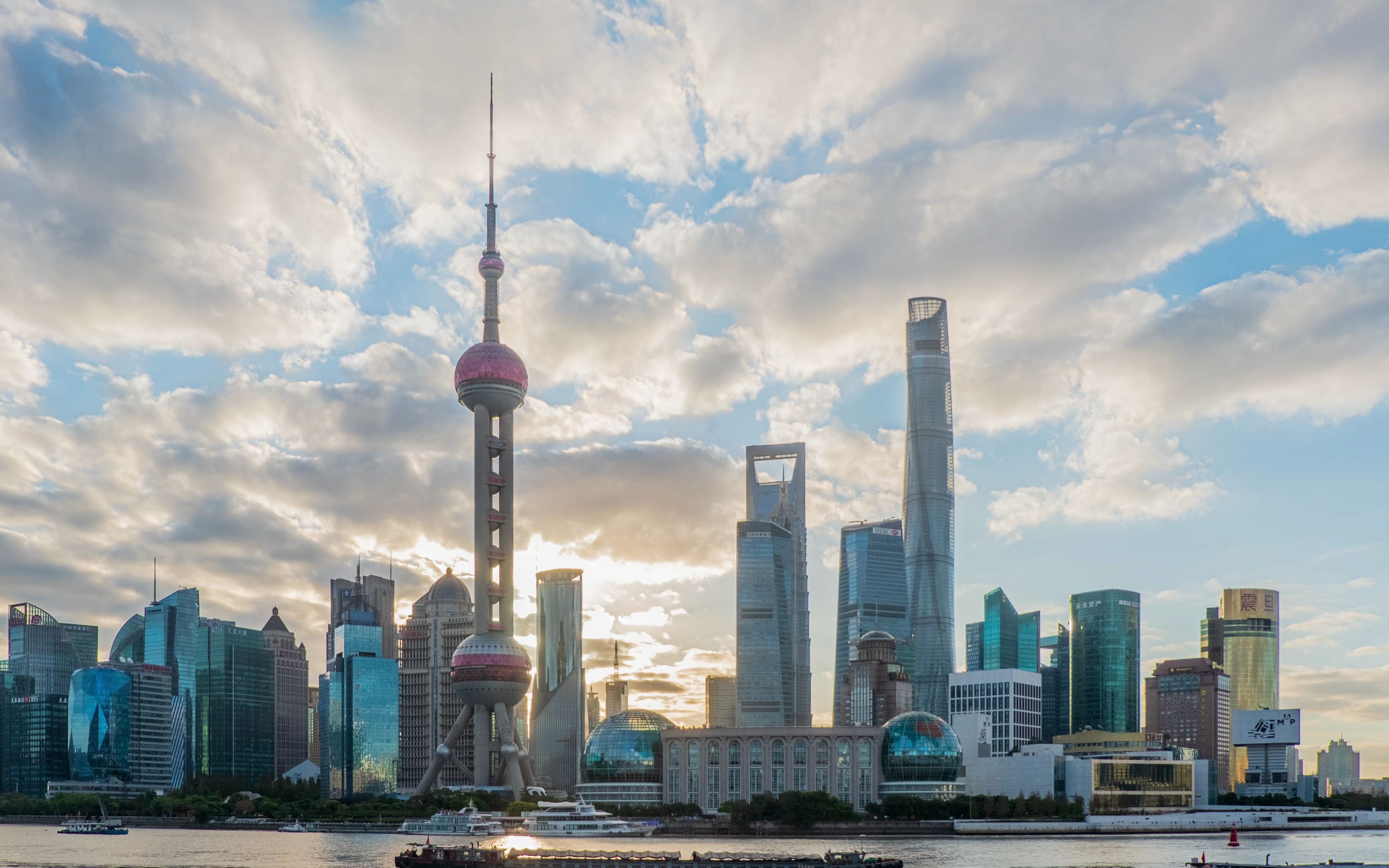 【延时摄影】上海陆家嘴日出 221020