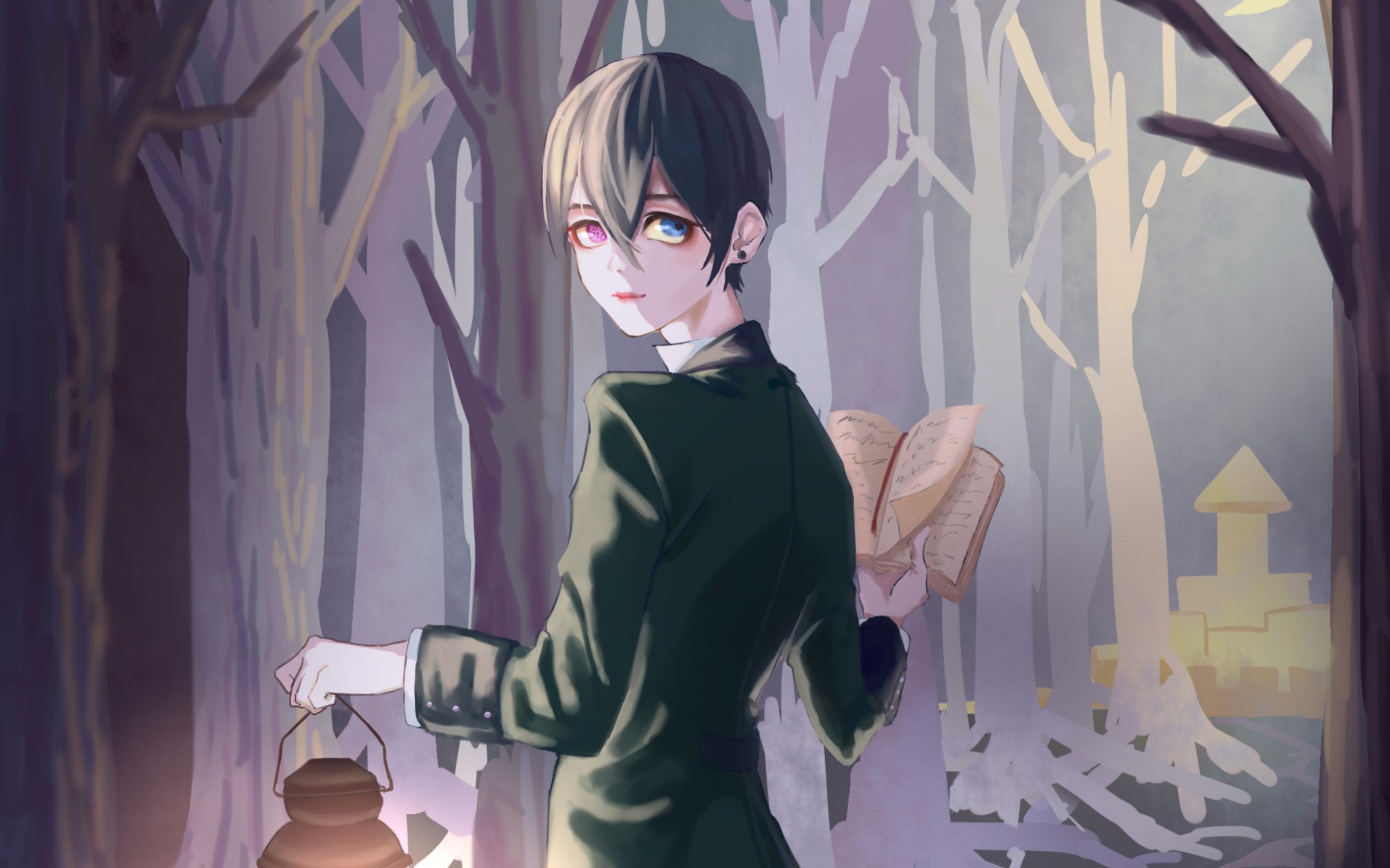 【板绘】夏尔在黑森林探索什么?