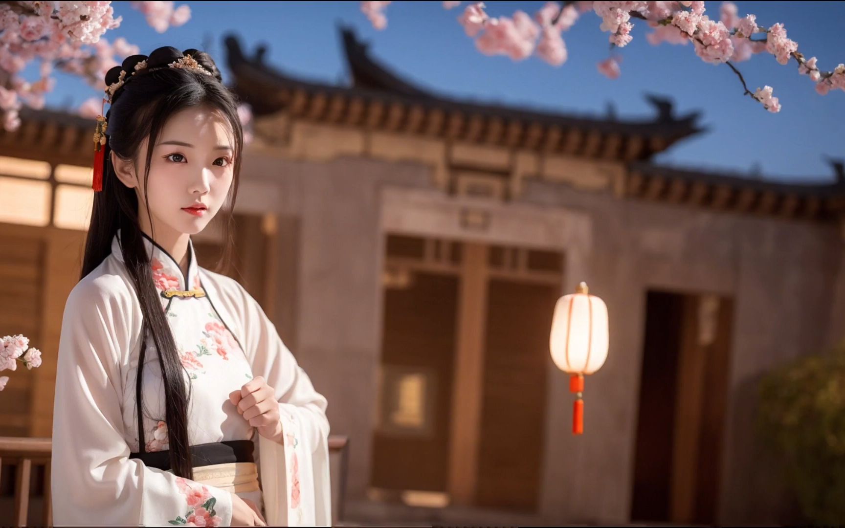 ai美女汉服小姐姐不一样的美