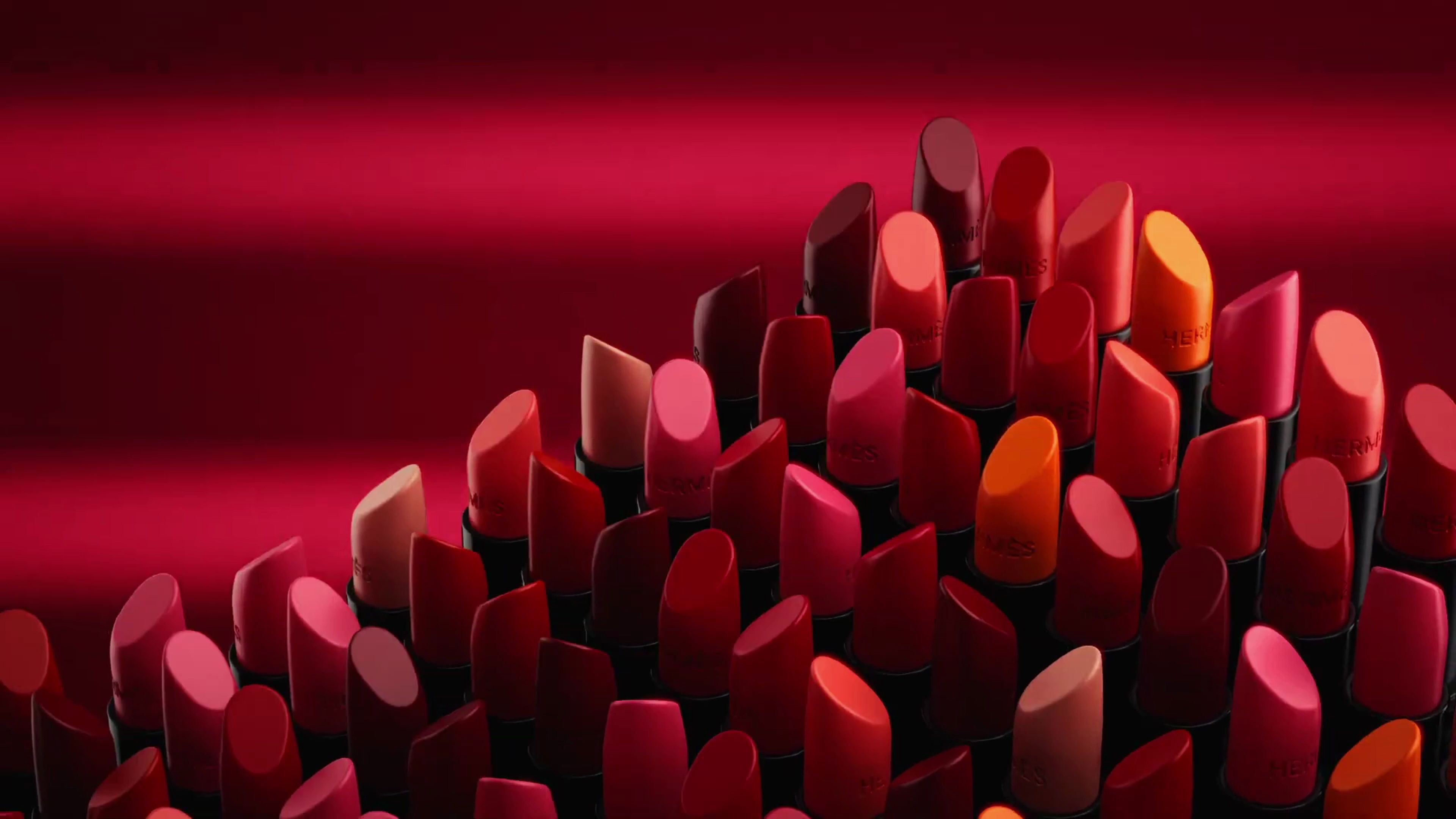 时尚口红产品三维动画案例