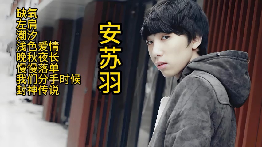 安苏羽:缺氧-左肩-潮汐-浅色爱情-晚秋夜长-慢慢落单-我们分手时候