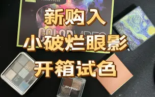 Скачать видео: 【鳗鱼】新购入巨平价小破烂眼影试色分享！