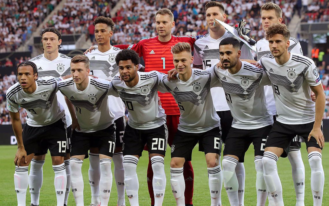 dfb2019年6月12日欧洲杯预选赛德国队vs爱沙尼亚队英语德语