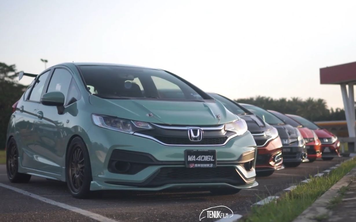 jdm本田飞度k20战队