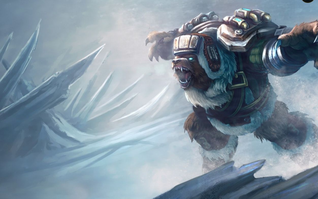 祖安小白——熊霸天下之肉球攻击(潘森好凶呀!