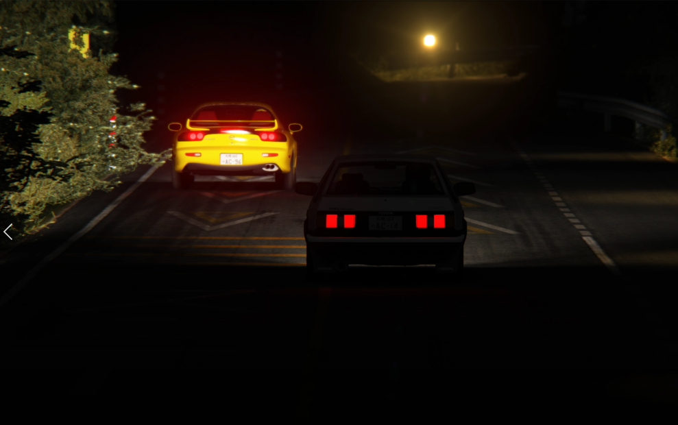 [图]【神力科莎】秋名山 AE86 VS FD