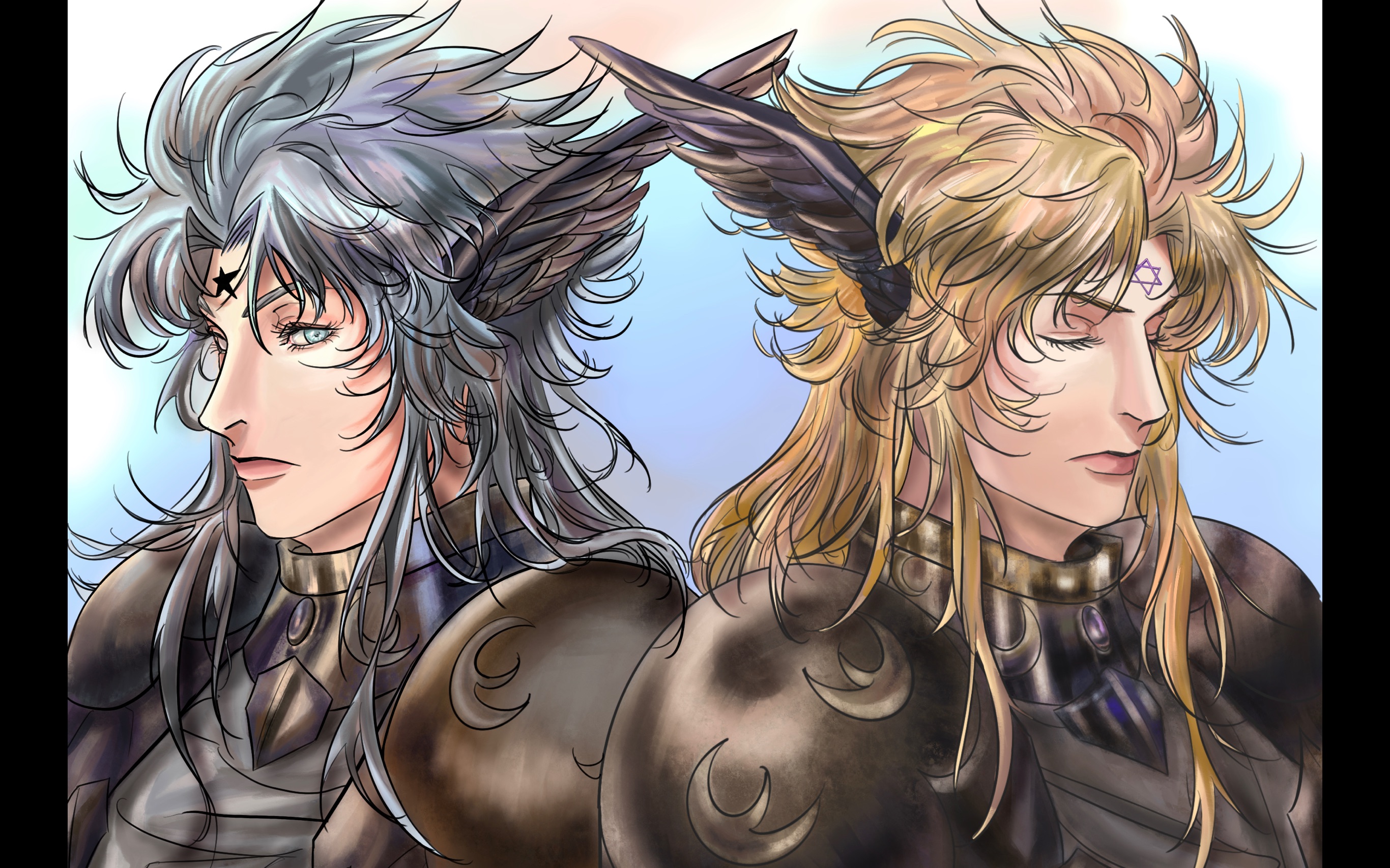 活动作品procreate双子神