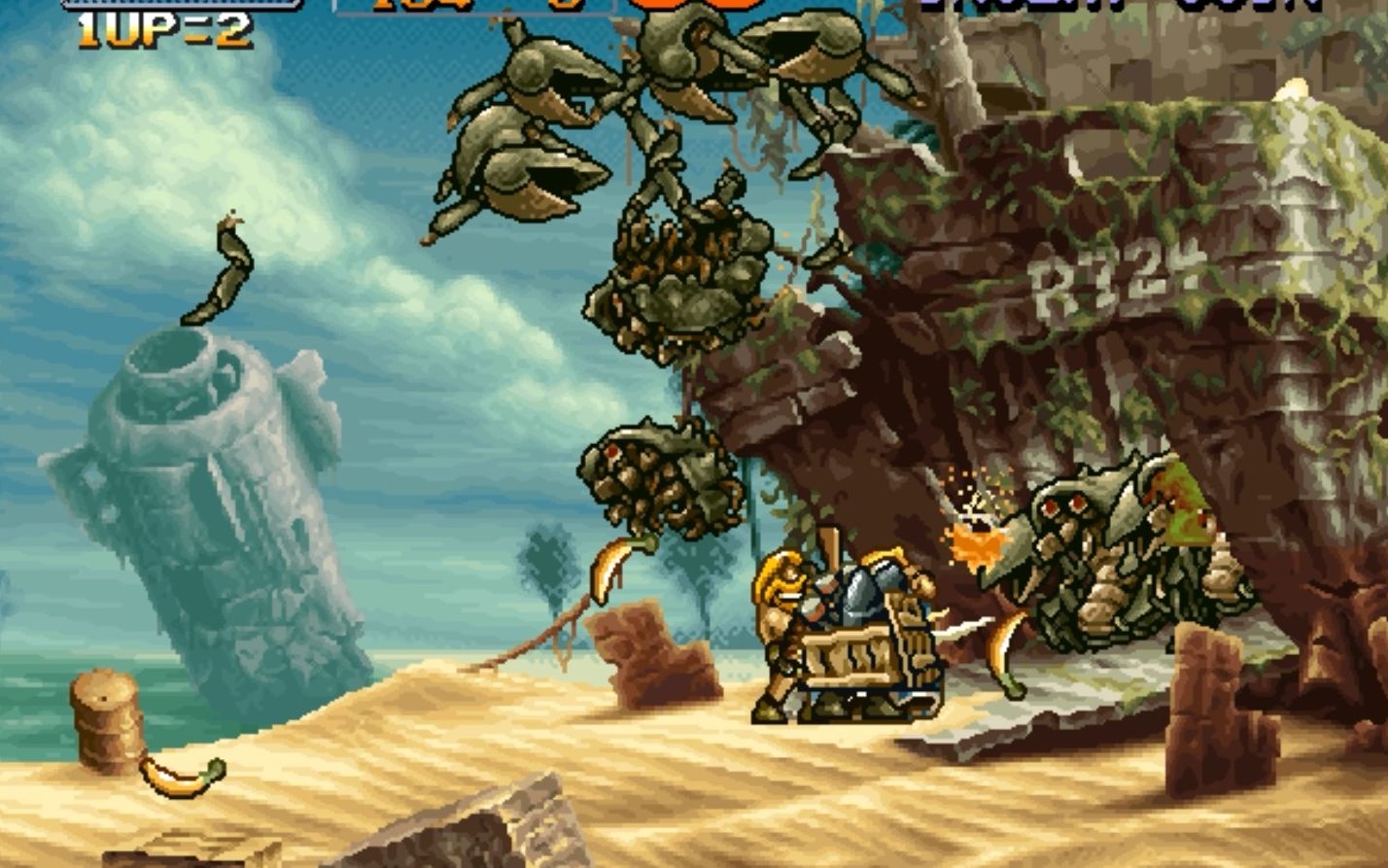 【合金弹头3】第一关简简单单通个关叭!