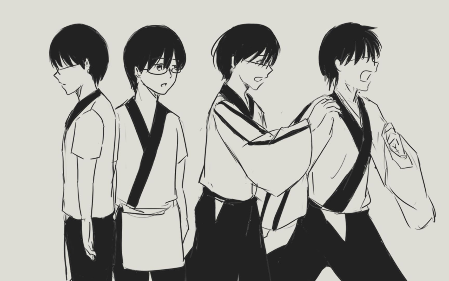 【银魂/手书】既不反省也不后悔 2022812志村新八生贺