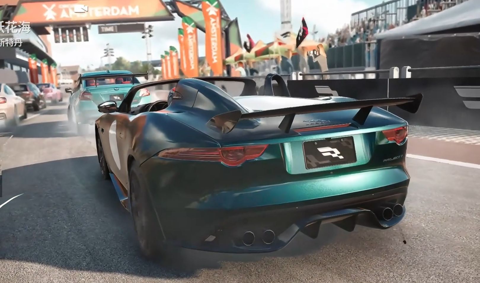 巅峰极速:捷豹project7初上手,这车手感不是我的菜