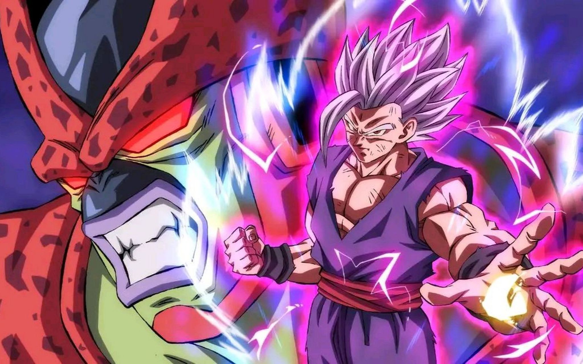 龙珠z电光火石3&白神悟饭比克大战沙鲁