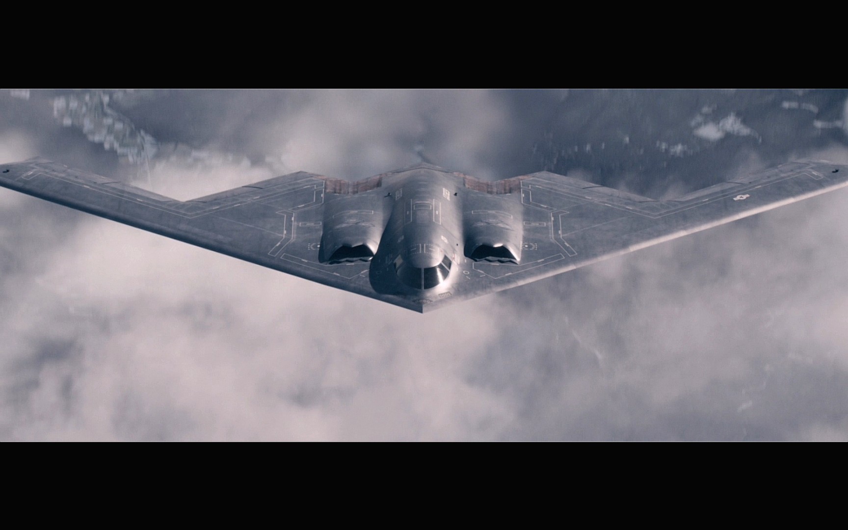 【片段】b2轰炸机对付加勃拉,狂扔24枚钻地炸弹然并卵,后勤该补货了