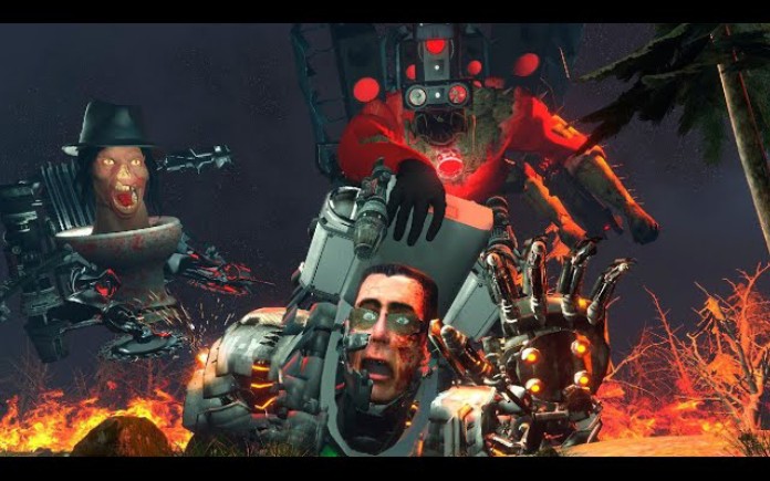 马桶人厕所僵尸世界11(新病毒)