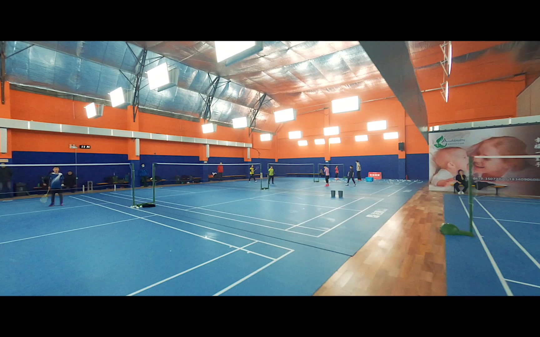 室内体育馆翼飞protek35