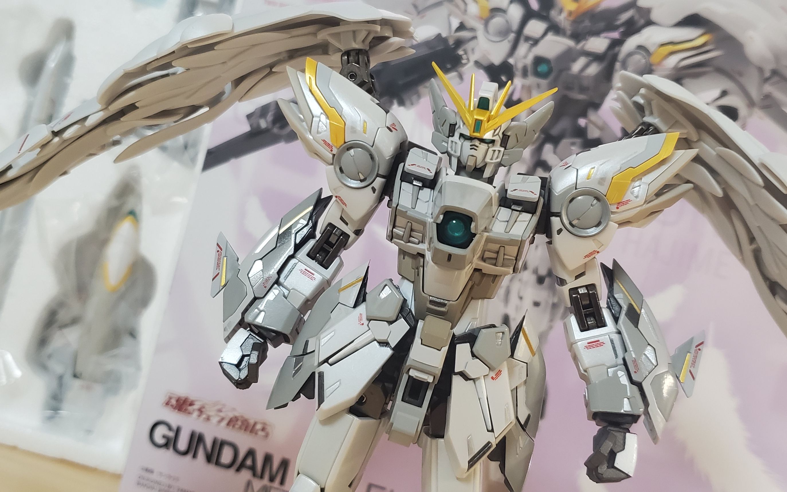 [快速开箱] 钢弹 w 白雪姬前奏曲 gffmc wing gundam snow white