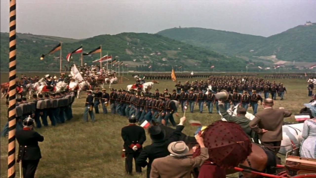 [图]19世纪末--威廉二世与弗兰茨·约瑟夫皇帝共同检阅奥匈军队