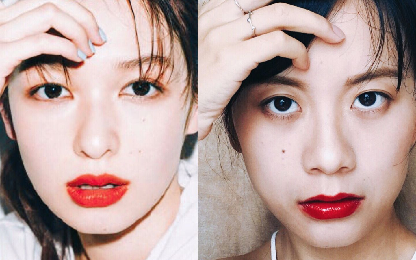 仿妆|森绘梨佳最新日杂封面仿妆