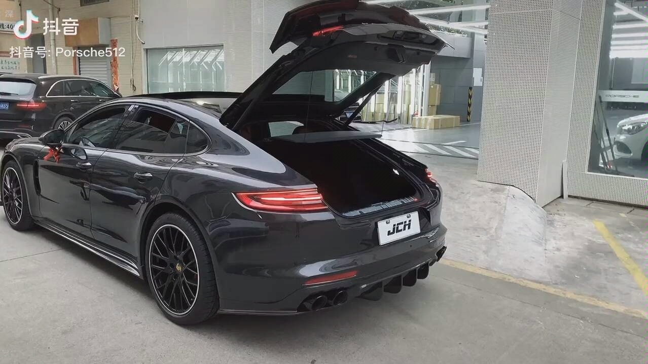 打开panamera后备箱和车门,才是心动的开始#帕拉梅拉 #保时捷