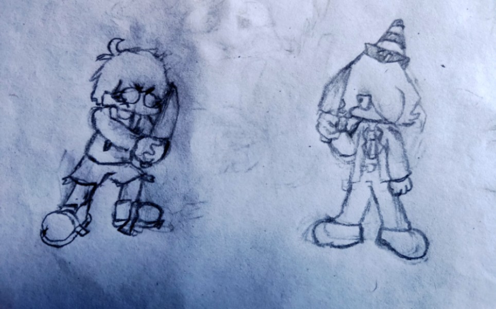 你拟人yellow跟拟人grey干起来了