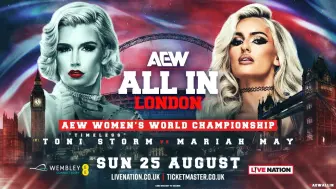 Download Video: 【AEW】ALL IN 2024.08.26 女子世界冠军赛：托尼斯托姆 vs 玛莉亚梅