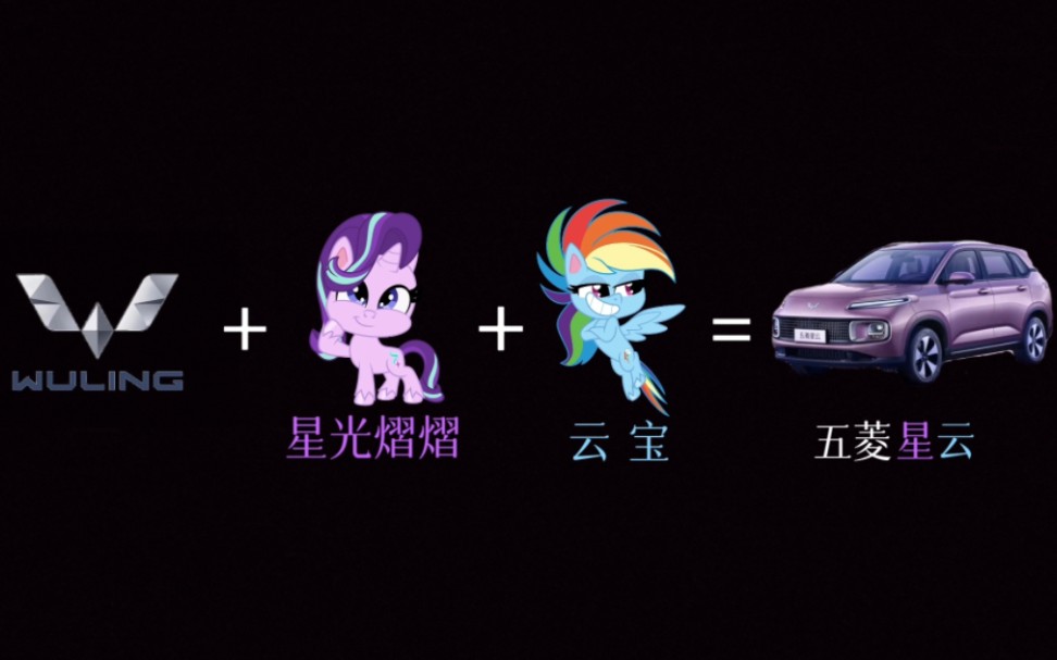 [小马宝莉mlp]五菱 星光熠熠 云宝=五菱星云?