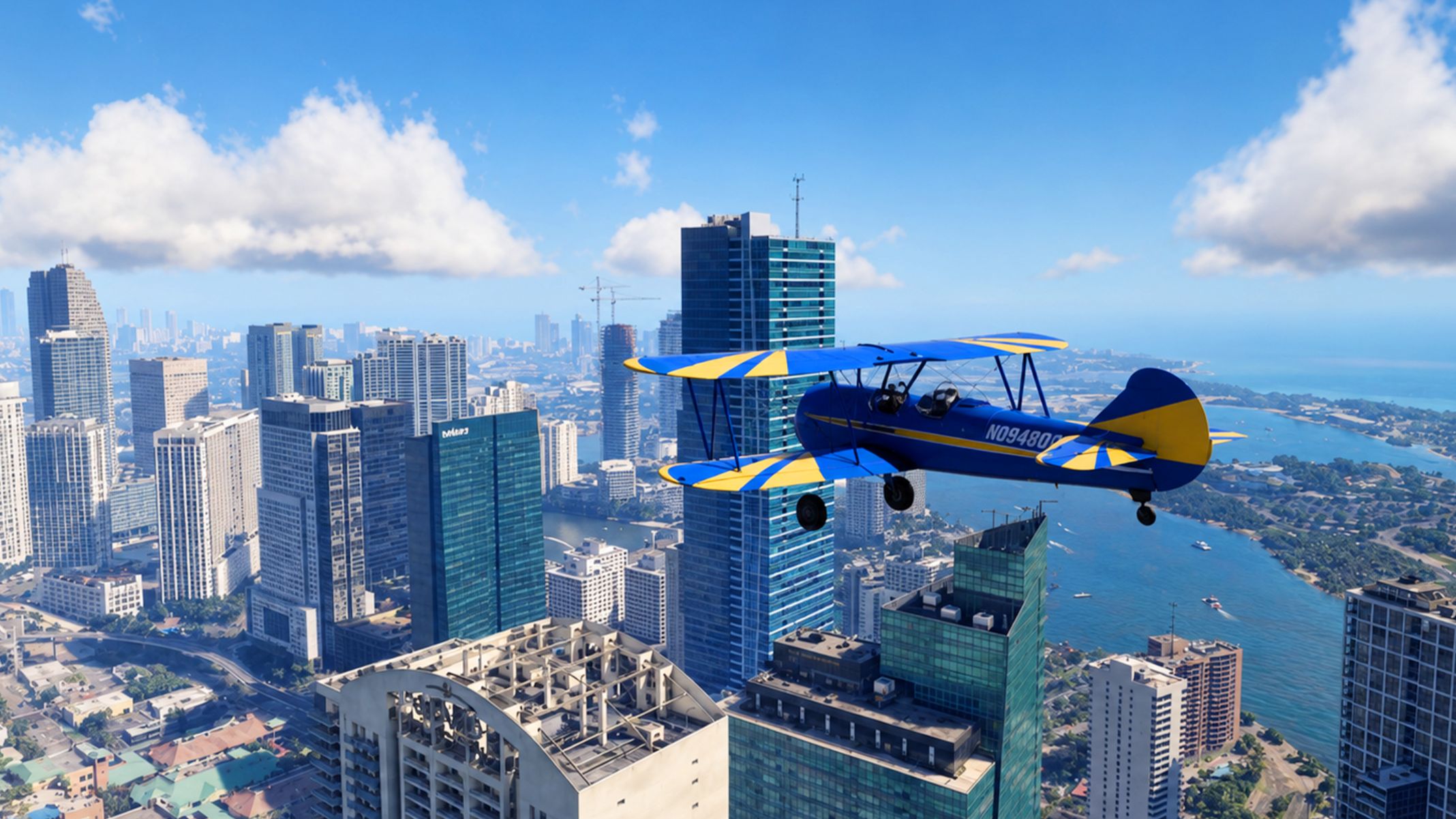 王炸了！《GTA6》罪恶都市地图全貌飞机视角泄露，黑客疑似拿到可玩版游戏