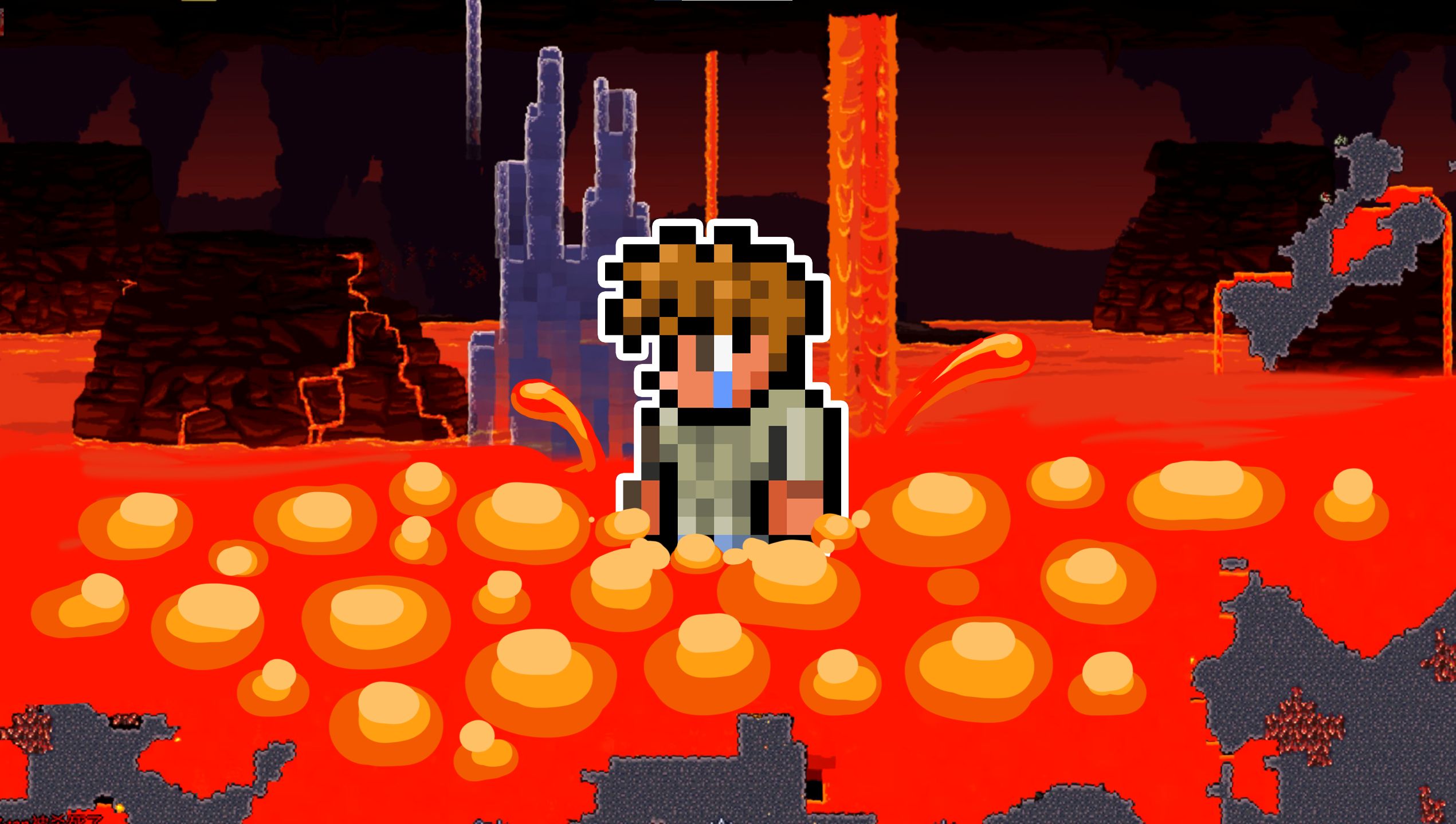 泰拉瑞亚:帮向导"回家"!