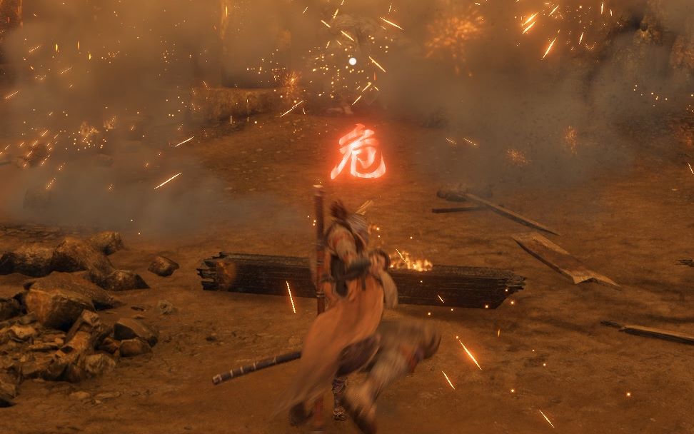 跟义父同时使出巨型忍者突刺对碰会发生什么