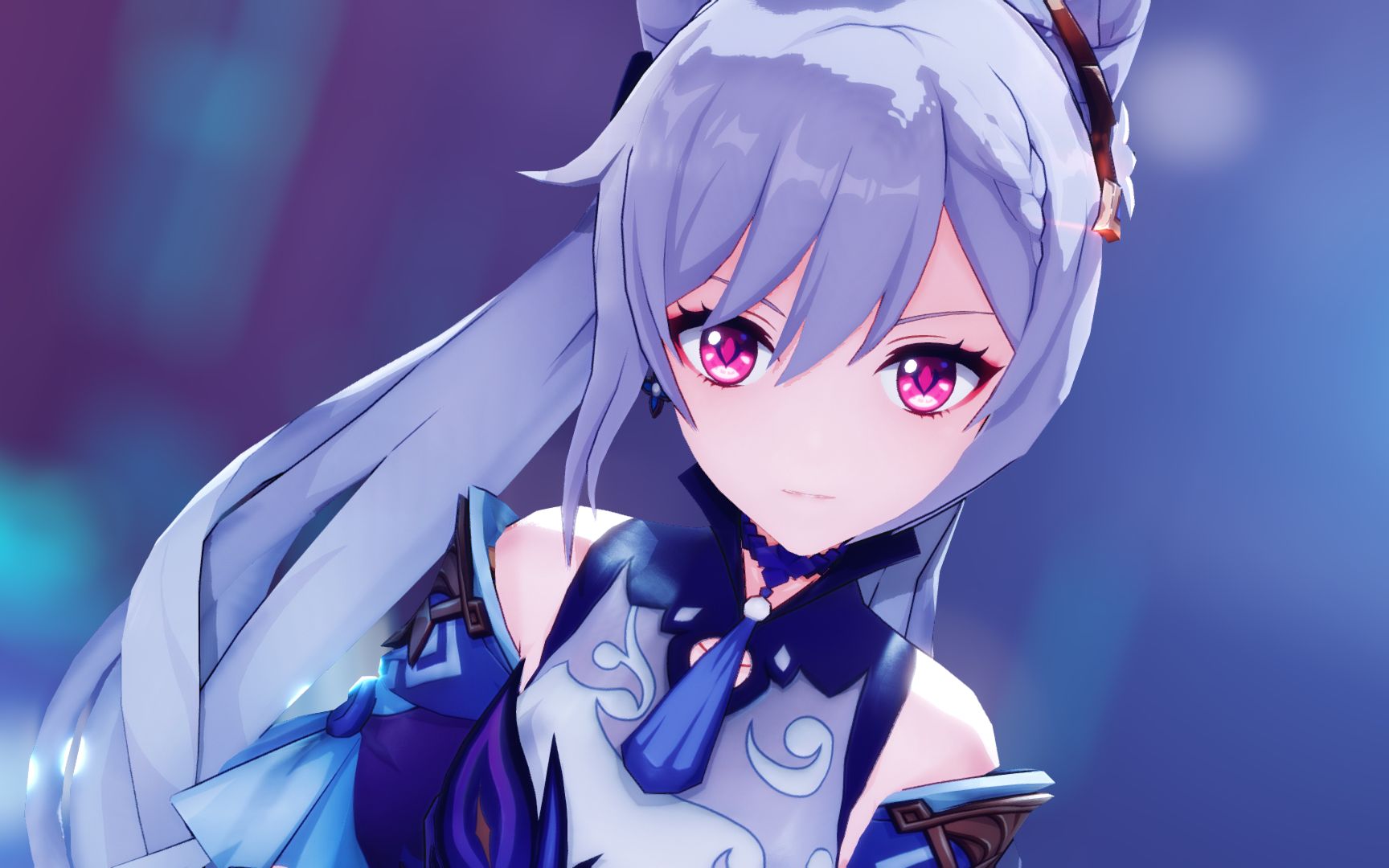 【原神mmd4k 刻晴】 耽误太多时间,事情可就做不完了.