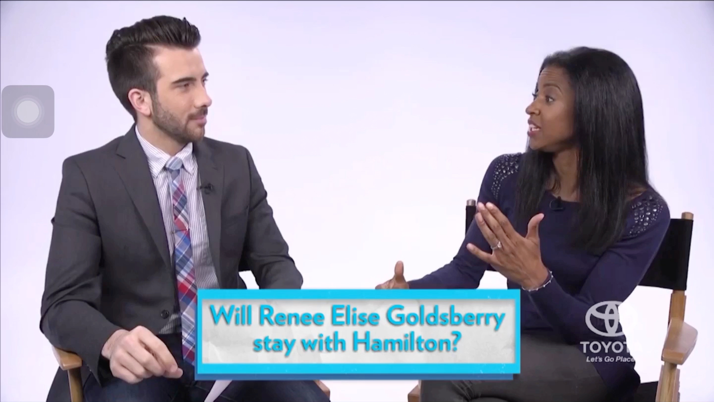 will renee elise goldsberry stay with02hamilton?