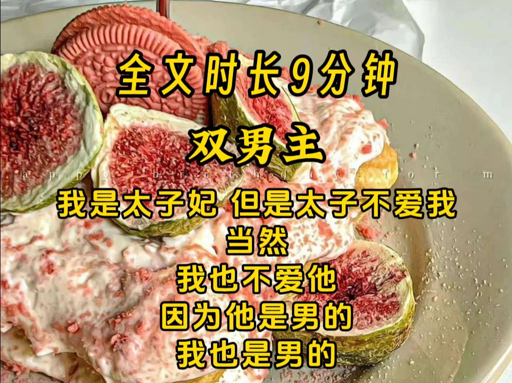 《半惜言离》【双男主】我是太子妃,但是太子不爱我.当然,我也不爱他.因为他是男的,我也是男的哔哩哔哩bilibili