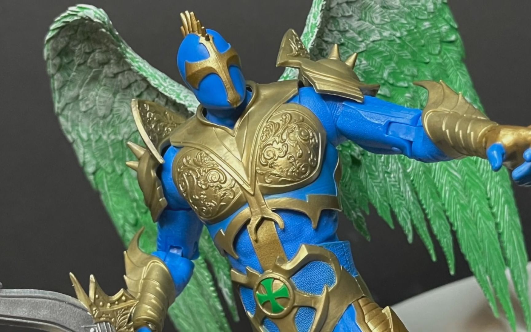 【麦克法兰】新再生侠~大天使 变体版~翅膀一眼看成了树叶