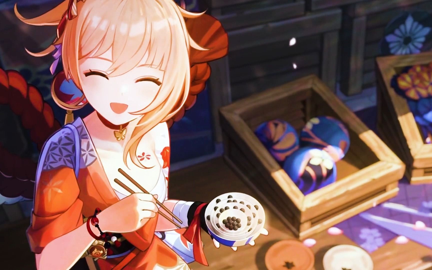 来自原神女角色的wink