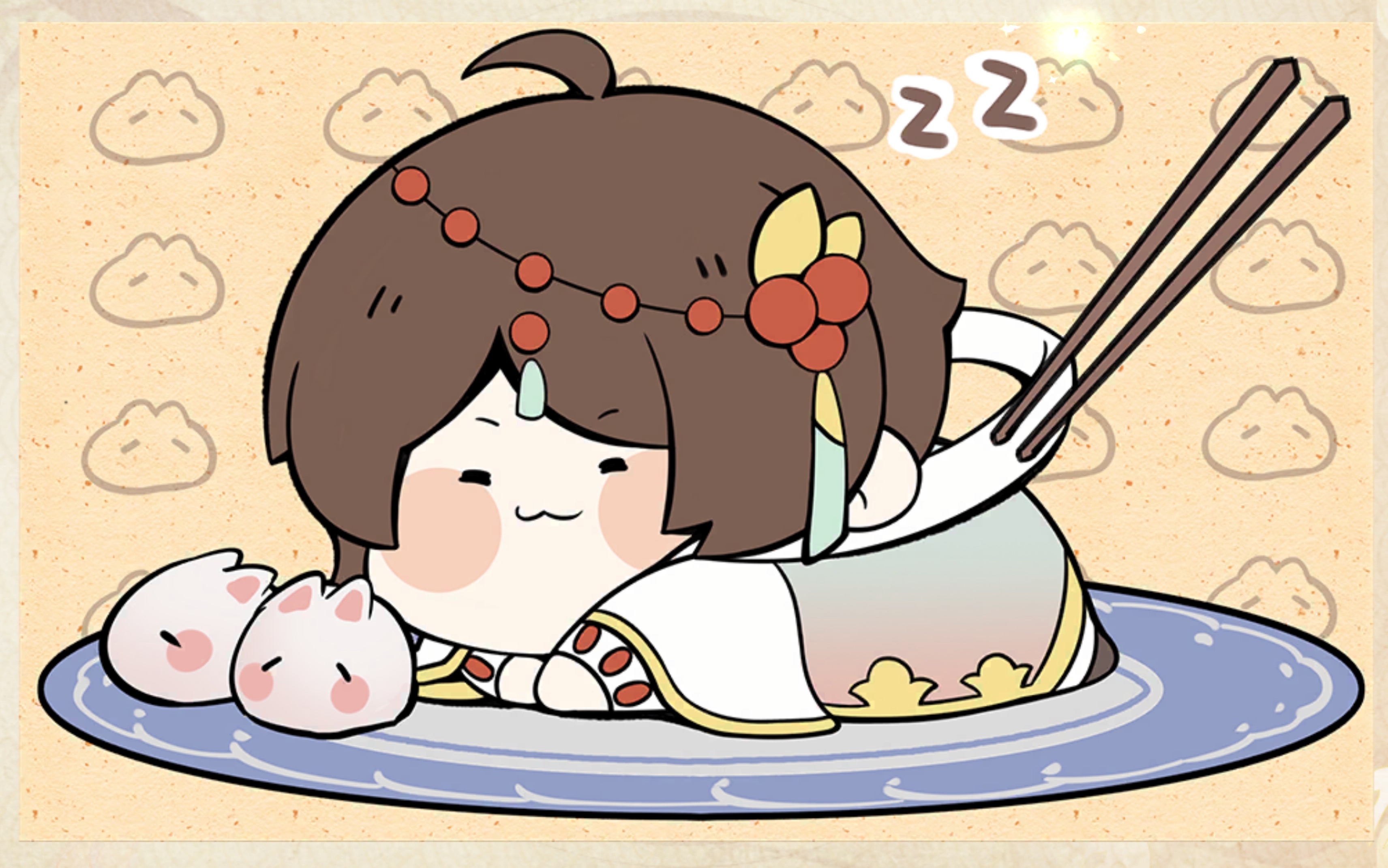 【食物语|樱桃毕罗|庆诞辰】自存