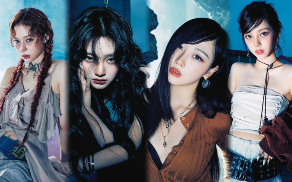 【aespa】四人预告照全部释出,谁的表现力更胜一筹!