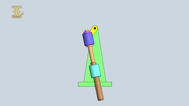 杠杆螺丝机构5(五连杆杠杆螺丝机构)哔哩哔哩bilibili