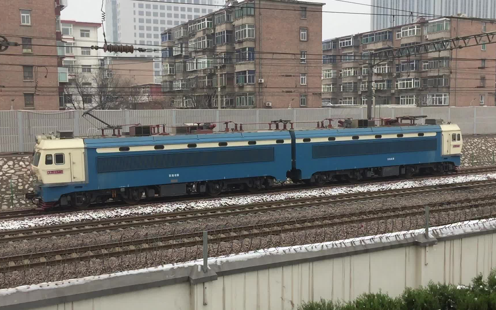 【2018清明太原拍车】京局石段ss4g单机通过