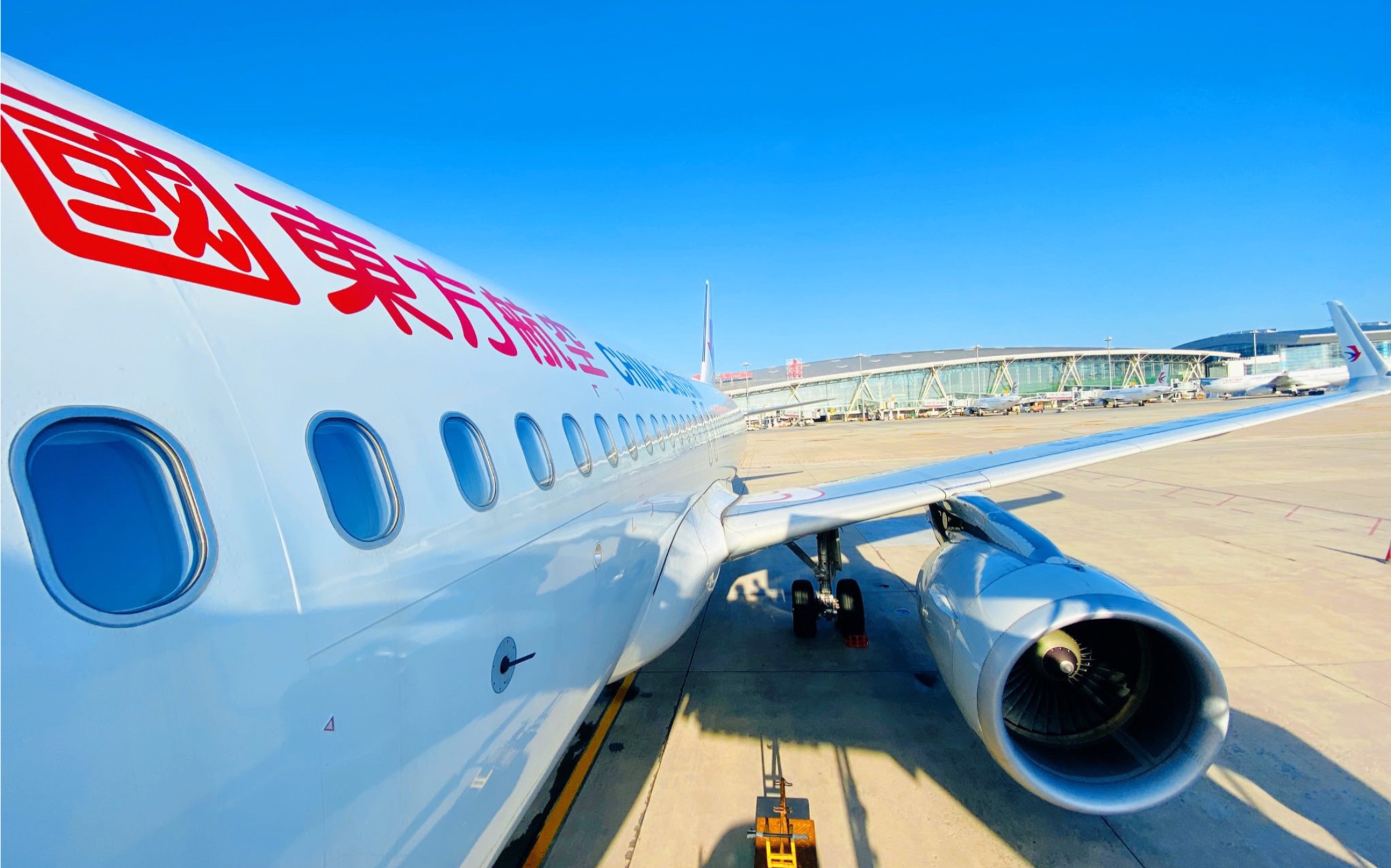 【日常随拍】中国东方航空 mu5563 厦门高崎国际机场跑道05落地