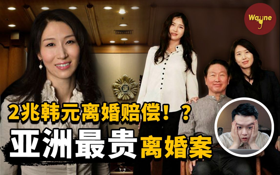 【财阀系列】两次入狱的财阀会长公示出轨,竟是为了和前总统女儿离婚?| Wayne调查哔哩哔哩bilibili