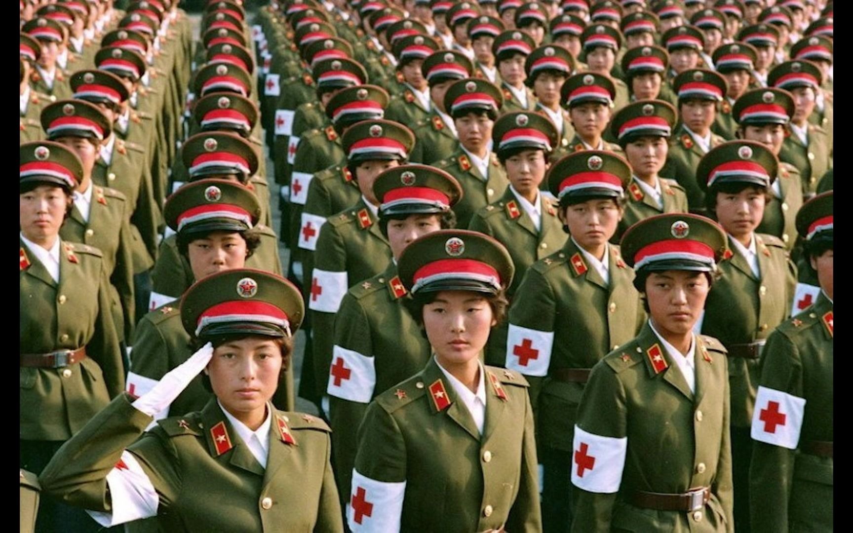 超珍贵老照片再现1984年中国大阅兵