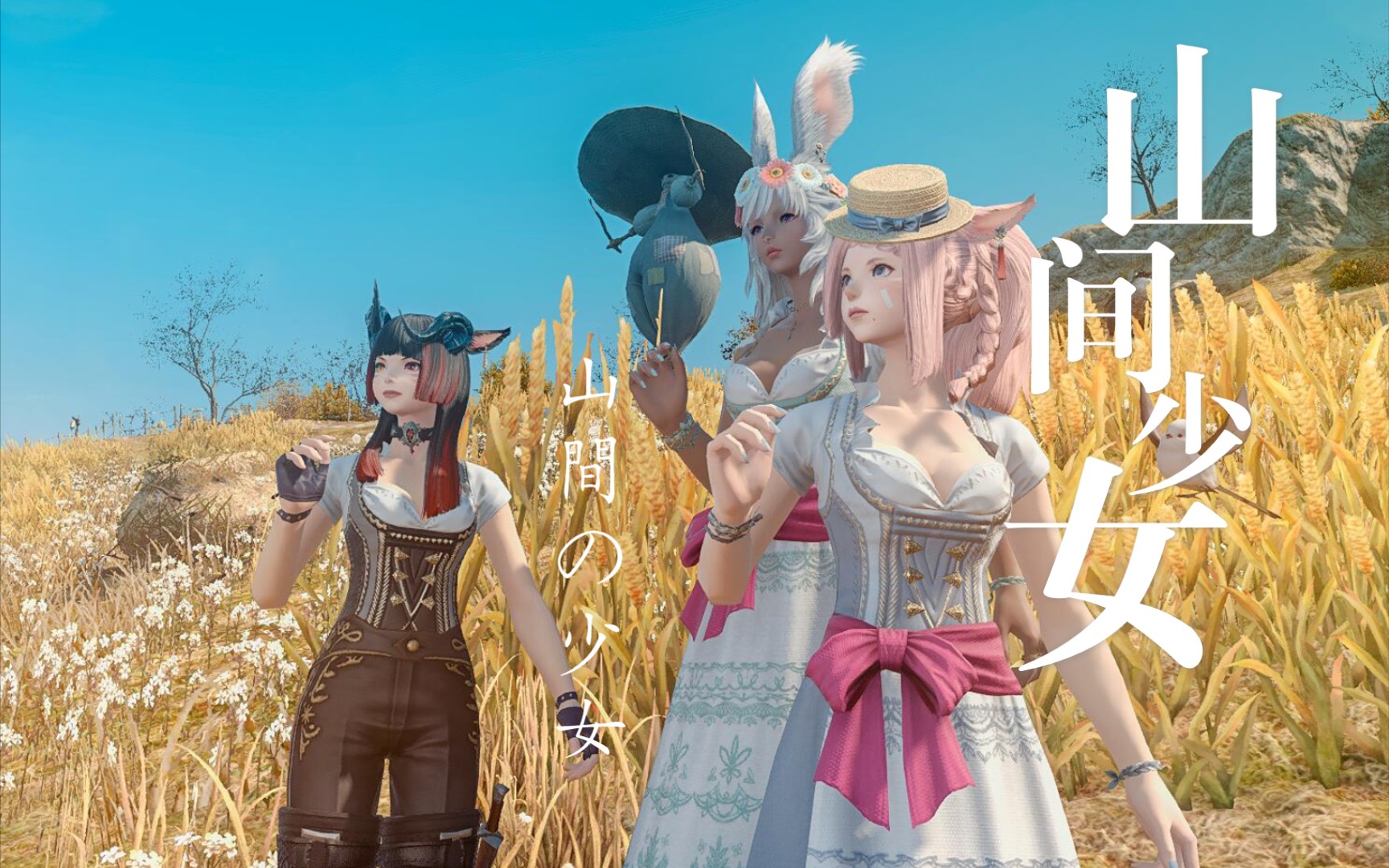 活动作品ff14山间少女的舞步适配性