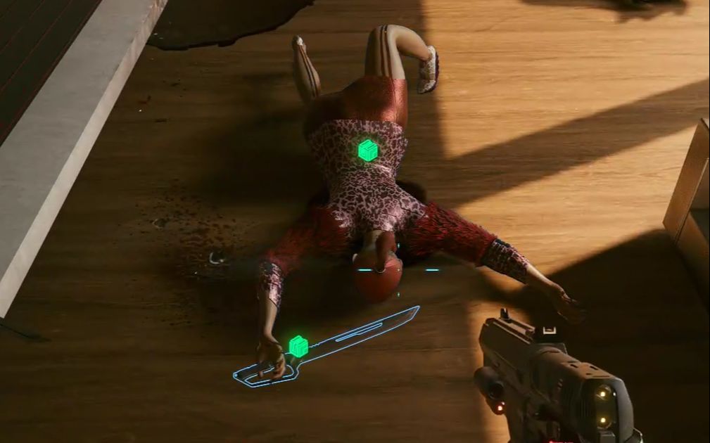 活动作品赛博朋克2077这就是会武术的舞子吗