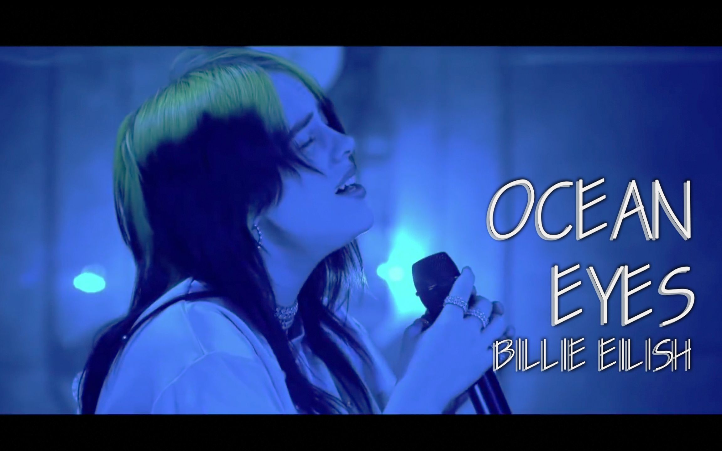 [图]【Billie Eilish】-【ocean eyes】Acoustic Live 这场真的太美了！