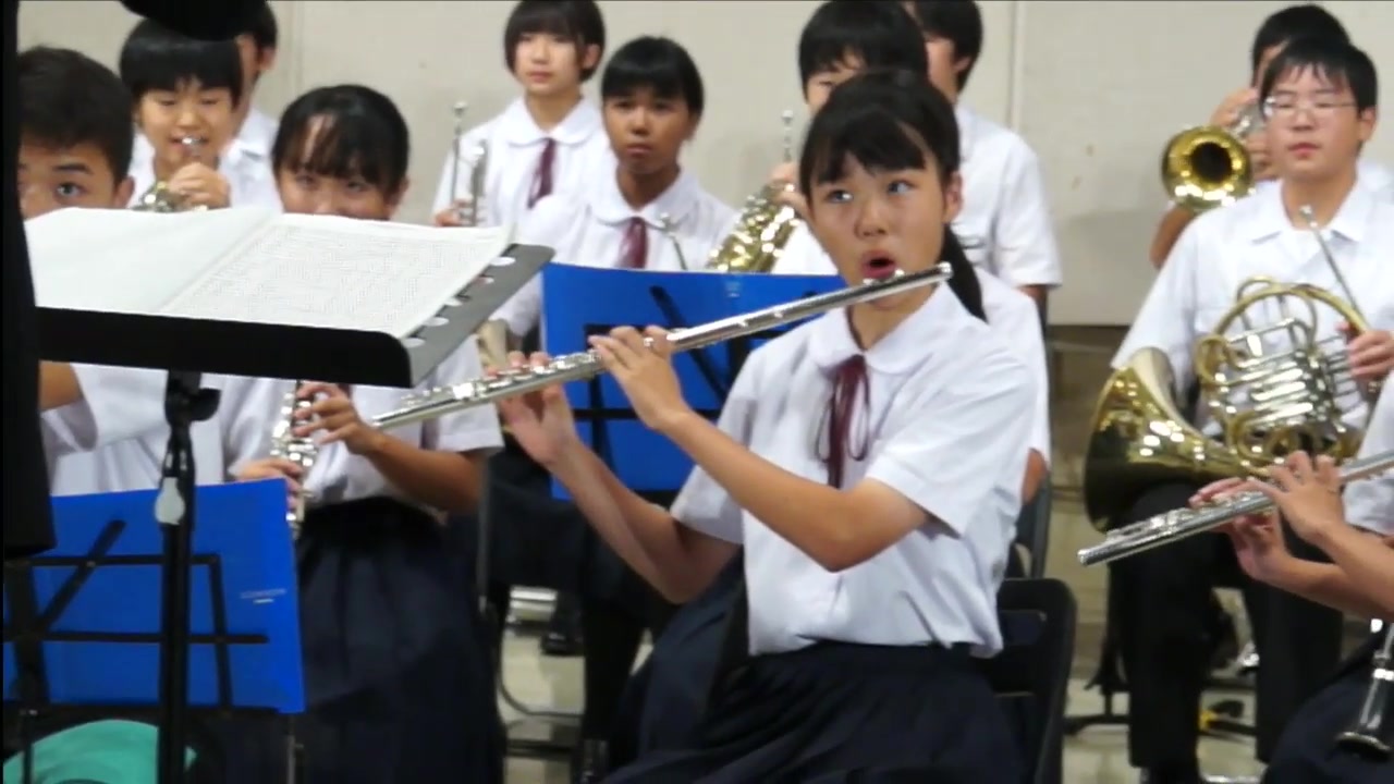 [图]歌劇「蝴蝶夫人」第２幕 (髙橋 唯 編曲) 市立南中学校