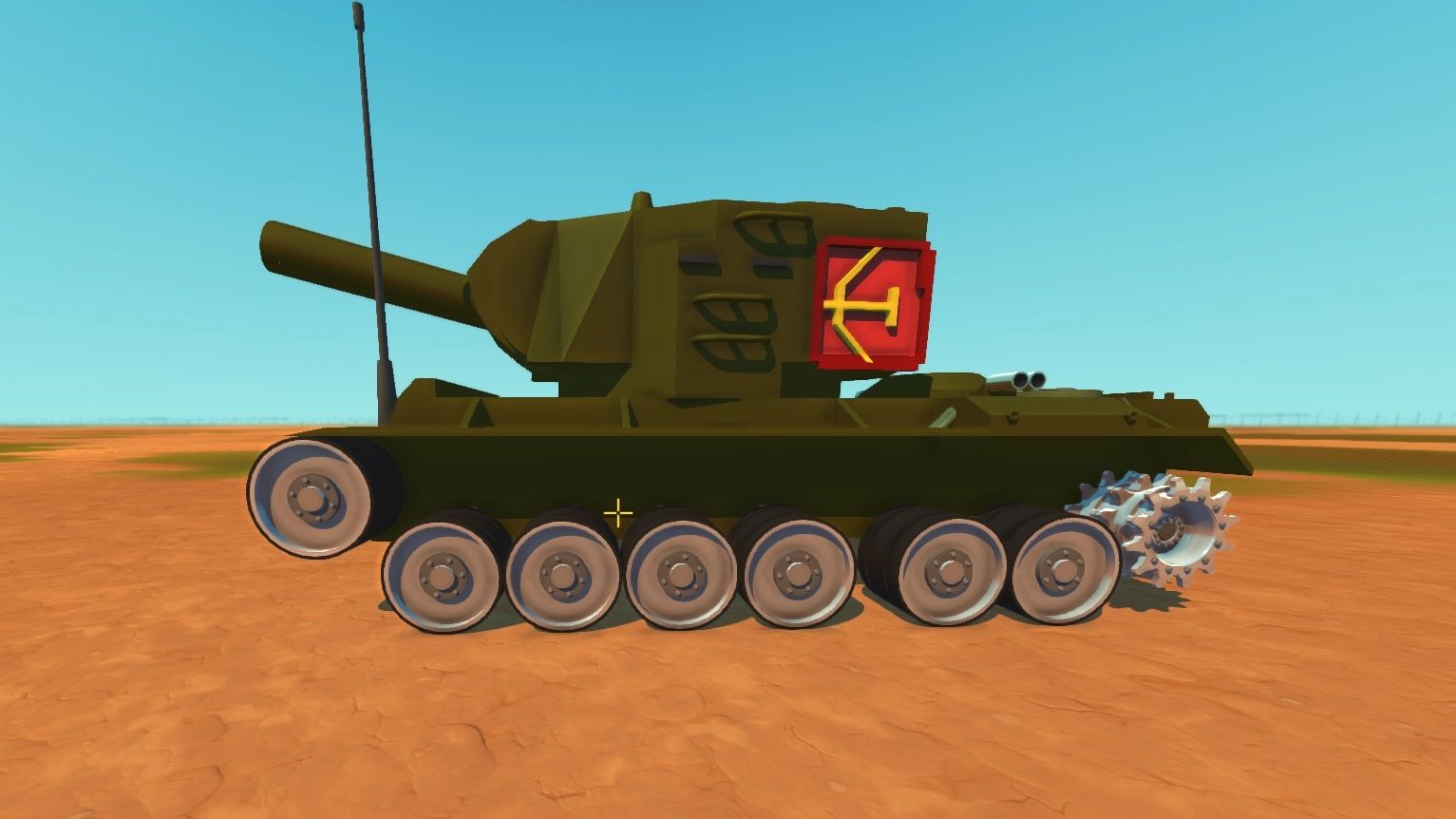 [图]Scrap Mechanic 废品机械师 KV-2 1939型重型坦克