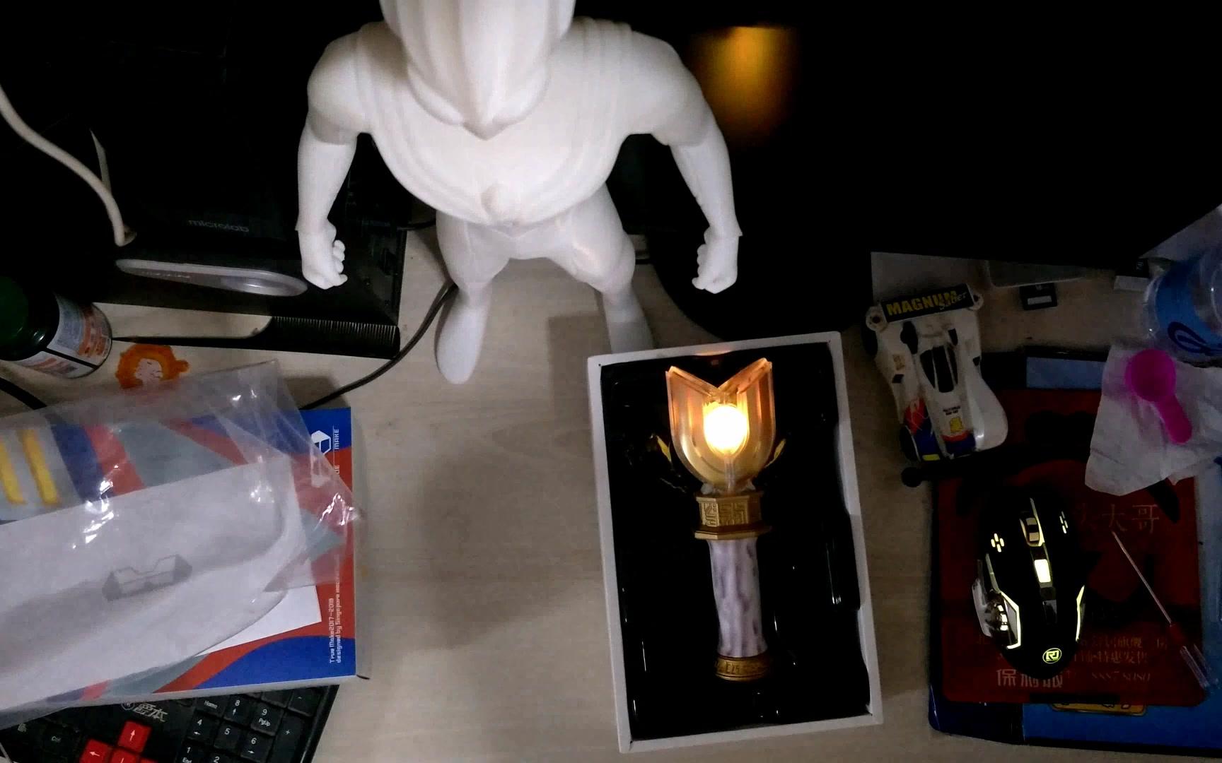 测评开盒本物神光棒3303火花透镜火花凌镜火花镜